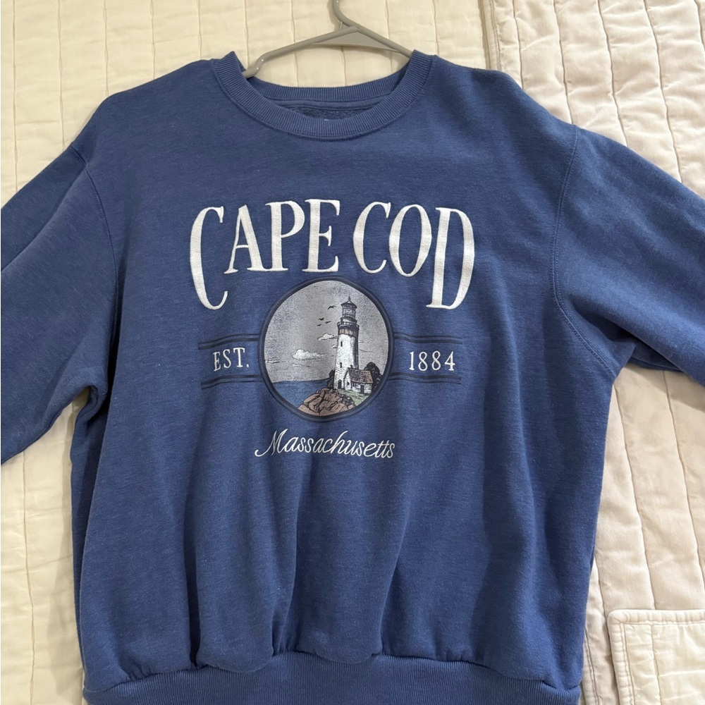 Hollister Cape Cod Blue Crew Neck Sweater